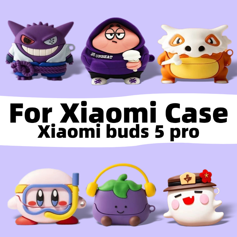 Dành Cho xiaomi Buds 5 pro Vỏ Tai Nghe Chống Sốc xiaomi Buds 5 pro Vỏ Silicon Chống Sốc