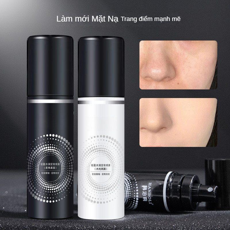 Xịt Cố Định Trang Điểm Lâu Trôi Dưỡng Ẩm Kiềm Dầu Xịt Khoá Makeup Nicor 100ml Cố Định Lớp Trang Điểm