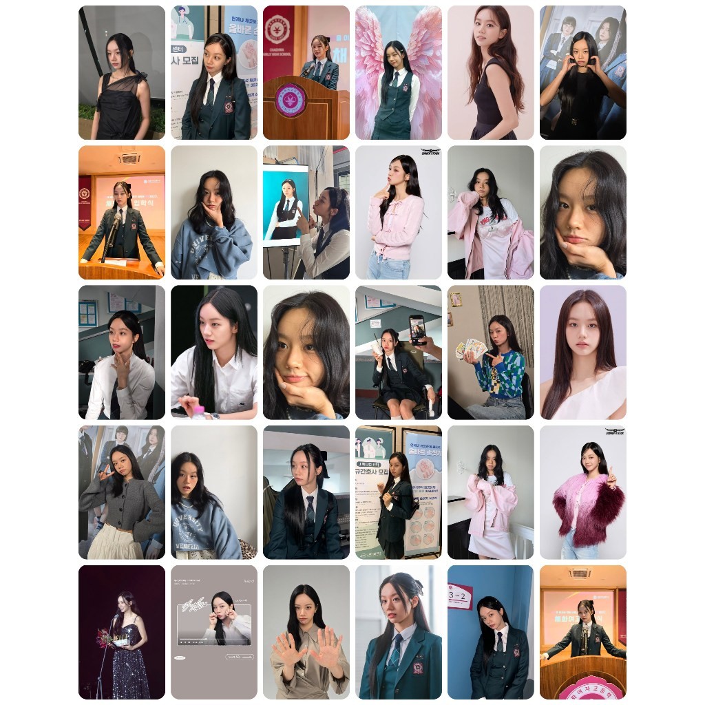 Lomo card HR90 ảnh bo góc Lee Hyeri D123