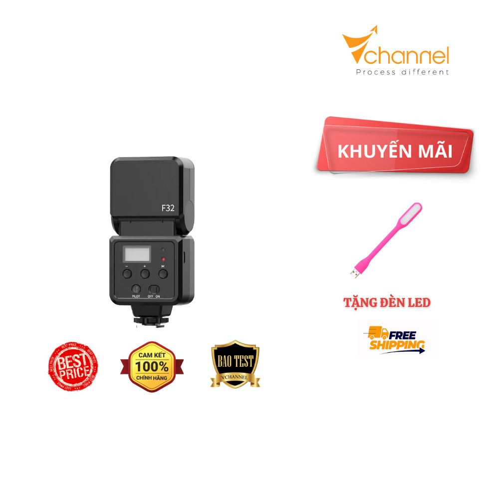 Đèn Flash Camera đế Coldshoe Ulanzi F32
