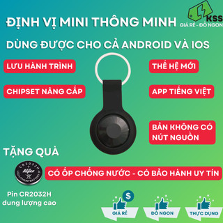 Thiết Bị Định Vị Bản Đặc Biệt hỗ trợ Android và IP - Lưu Hành Trình - App Tiếng Việt - Pin 6t - KSS
