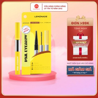 Chì kẻ mày Lemonade 2 đầu Want It Got It Dual Eyebrow 4g - bút kẻ lông mày siêu mảnh kẻ mày lâu trôi