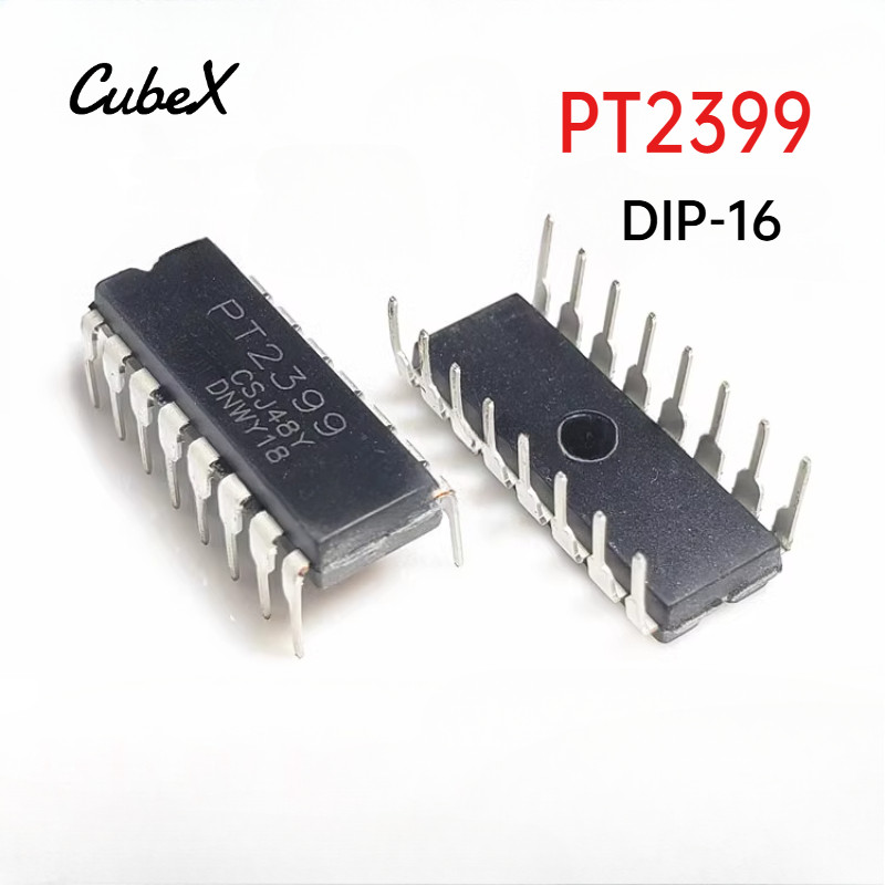 5 / 10 Cái Mới Chính Hãng PT2399 2399 CD2399 DIP-16 Âm Thanh Kỹ Thuật Số Reverb IC