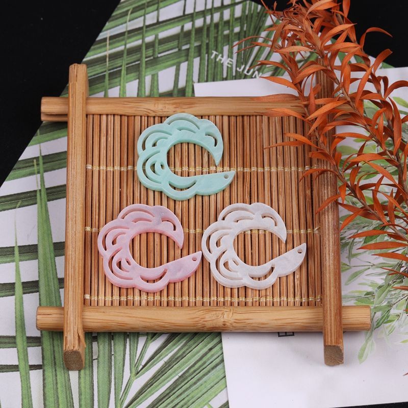 Vòng acetate giả vỏ cổ 25mm - Kẹp tóc handmade, chất liệu acetate cao cấp