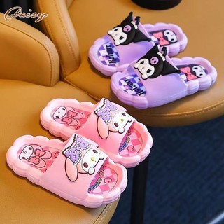  Daisy 's studio Dép trẻ em Công chúa bé gái mùa hè dễ thương trong nhà Hoạt hình tắm chống trượt cho bé dép xỏ ngón 