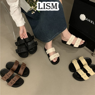 LISM dép sandal nữ dép nữ đế cao Hiện đại Hợp thời Thể thao Đế chống sốc FDL2440KVB 15Z240413