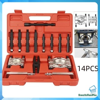 Bộ cảo vòng bi, bánh răng 12 & 14 chi tiết - Với 2 đĩa cảo 30-50mm và 50-75mm