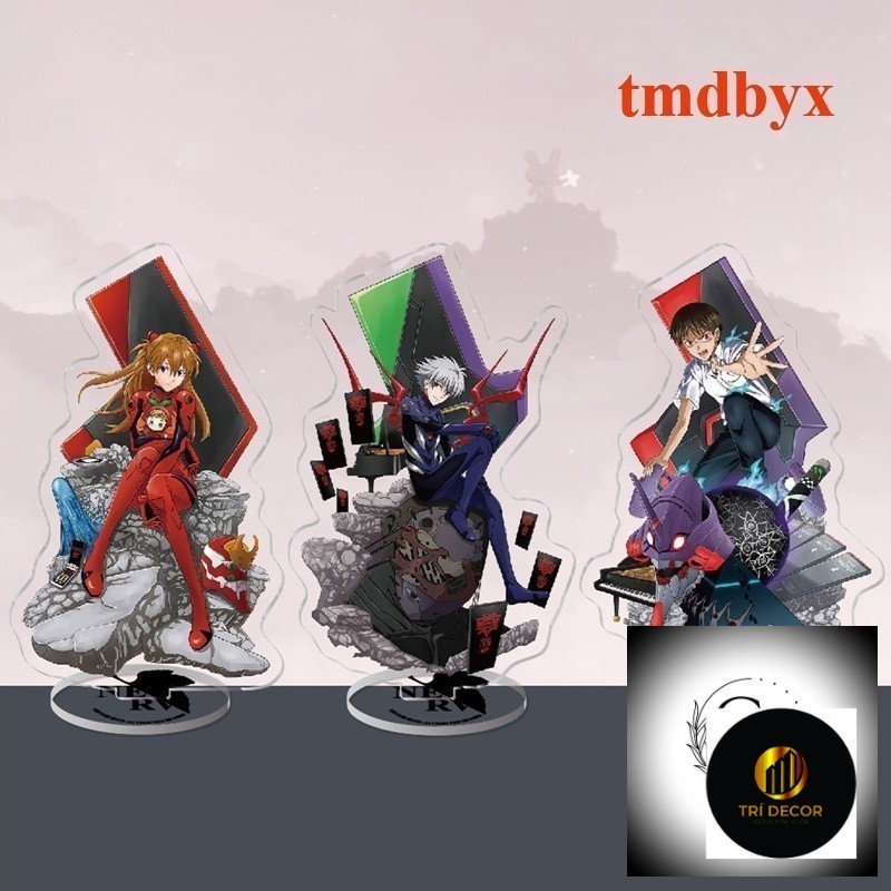 Mô Hình Nhân Vật Ayanami Rei Asuka Langley Soryu Kaworu Nagisa Bằng Acrylic Trong Evangelion