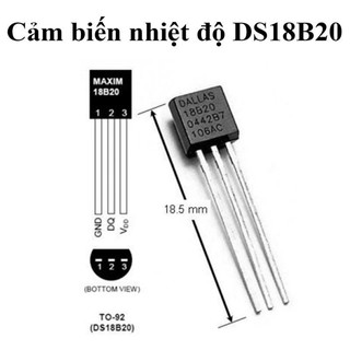 Cảm biến nhiệt độ ds18b20