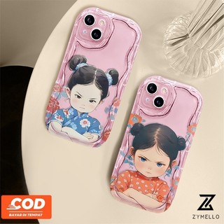 Tương thích với IPhone 15 Pro Max IPhone 11 IPhone 14 Pro Max IPhone 13 Pro Max IPhone 12 Pro Max IPhone 7 Plus IPhone 8 Plus Vỏ điện thoại TPU chống sốc cho cô gái hoạt hình dễ thương