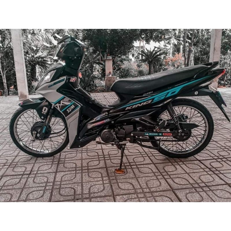 Tem xe Galaxy , tem rời Mx king xanh lục  đen 3 lớp cao cấp không bay màu bảo hành màu trọn đời