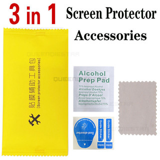 [3 in1] Bộ dụng cụ làm sạch đa năng cho sản phẩm kỹ thuật số / Công cụ làm sạch màn hình phim điện thoại di động / Phụ kiện bảo vệ màn hình / Pin thẻ / Giấy lau khô và ướt / Nhãn dán loại bỏ bụi