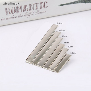 Ziyulinyuk 50 chiếc kim loại cá sấu kẹp tóc nơ răng barrette cá sấu kẹp diy kẹp en