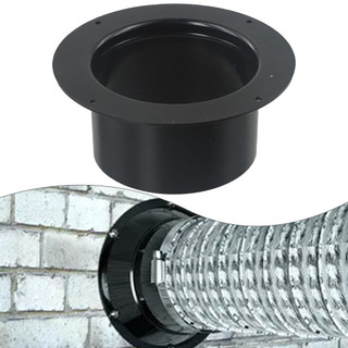 【LAGO】Round For Ventilation Pipe Connector ABS Material High Strength Smooth Surface