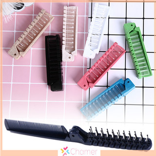 Lược chải tóc du lịch di động có thể gập lại lược chải tóc massage chống stati lược ghế MỚI