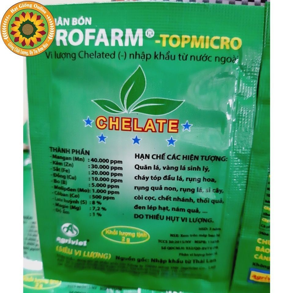 Phân bón vi lượng Profarm - topmicro