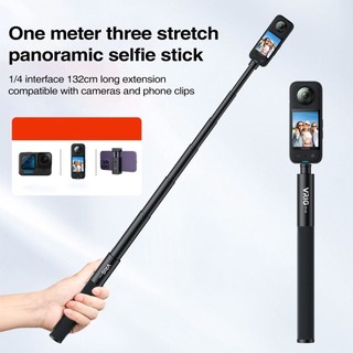 Camera hành động có thể mở rộng vrig 130cm cho insta360 one x2 one r one x one vlog sport camera