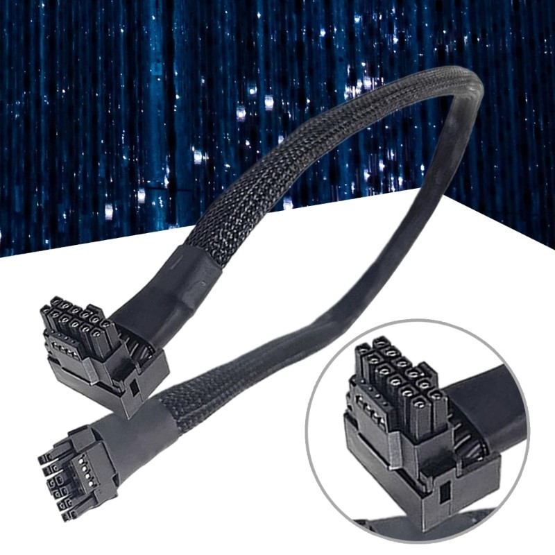 BTM 16Pin đến 16Pin PCIE5 0 ATX3 0 Dây mô-đun cho đồ họa RTX40 RTX4090 3090TI