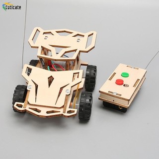 Diy mini điều khiển xe ô tô đồ chơi handmade gỗ xe ô tô mẫu gỗ 3d