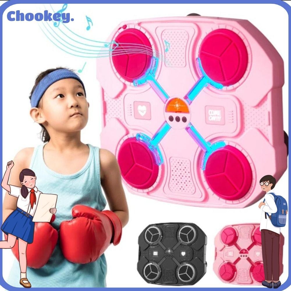Chookey Boxing Wall Target, Tập thể dục Thể dục Bluetooth Punching Pad Âm nhạc thông minh Máy đấm bốc, Thư giãn nhanh nhẹn Boxing Phản ứng thể thao Tập thể dục Túi cát