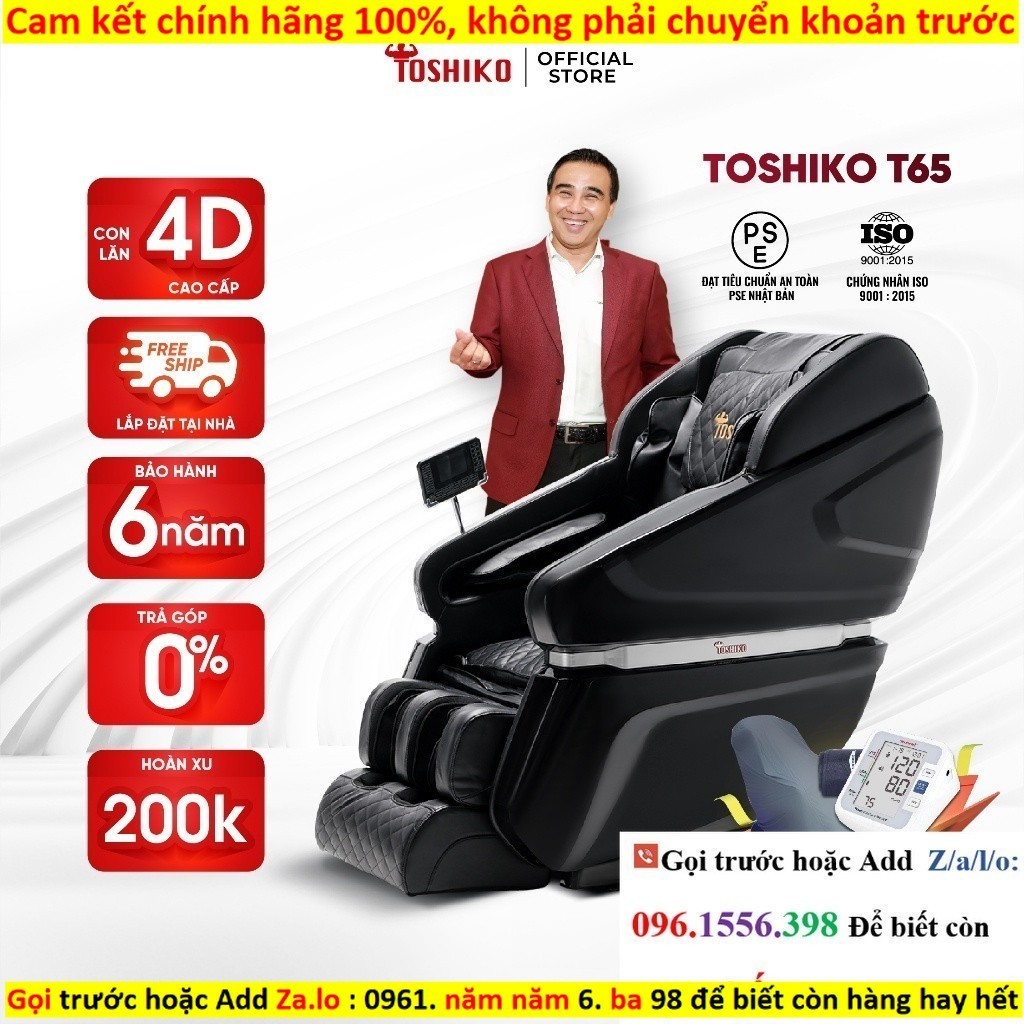 Kho Ghế massage toàn thân Toshiko T65