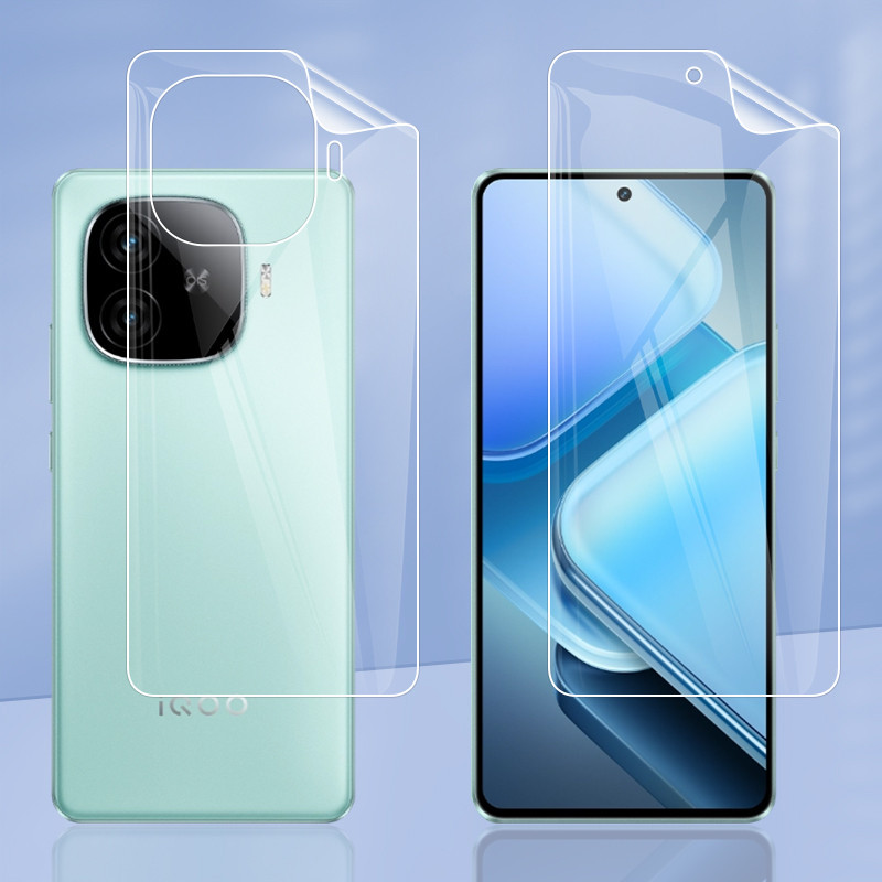 Dành Cho Vivo IQOO Z9 Turbo Plus Trong Suốt TPU / Matte Anti-Fingerprints Hydrogel Full Cover Cho IQOO Z9S Pro Z9X Z9 Lite Phim Bảo Vệ Màn Hình Mềm (Không Phải Kính)