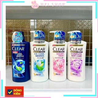 Dầu gội clear thái lan 400ml sạch gàu mát lạnh