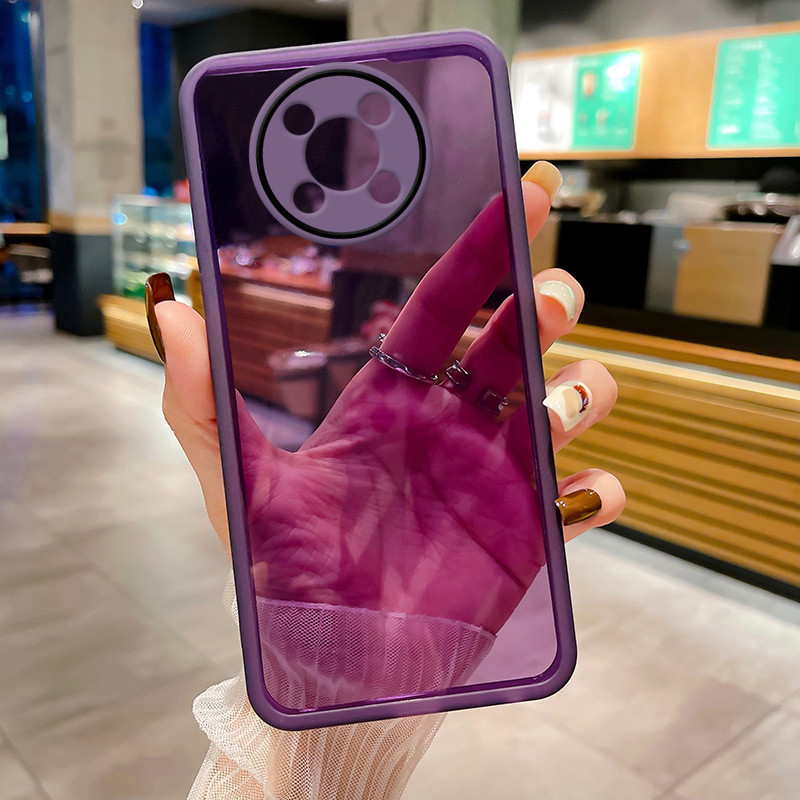 Dành Cho Itel RS4 Trong Suốt Ống Kính Máy Ảnh Phim Silicon Dành Cho Itel RS4 Ốp Lưng Chống Sốc TPU C