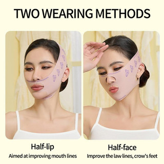 Mặt Đường Viền Băng Mặt nạ Nâng Mặt nạ V-Face Nâng Săn chắc Mặt nạ Giảm béo Mặt nạ cằm
