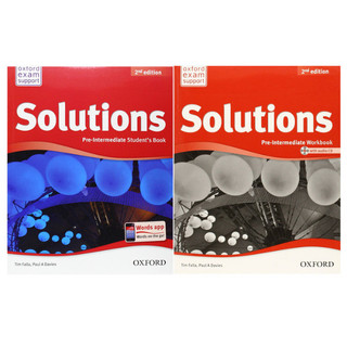 Trọn bộ Solutions 2nd Edition (Elementary + Pre-Intermediate + Intermediate) (Lẻ, Bộ, Bản màu)