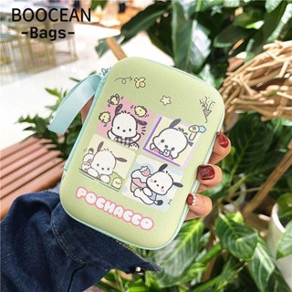  BOOCEAN Hộp lưu trữ cáp dữ liệu Vỏ bảo vệ sạc dung lượng lớn EVA Son môi Kuromi Pachacco Winnie Du lịch ngoài trời đa chức năng 