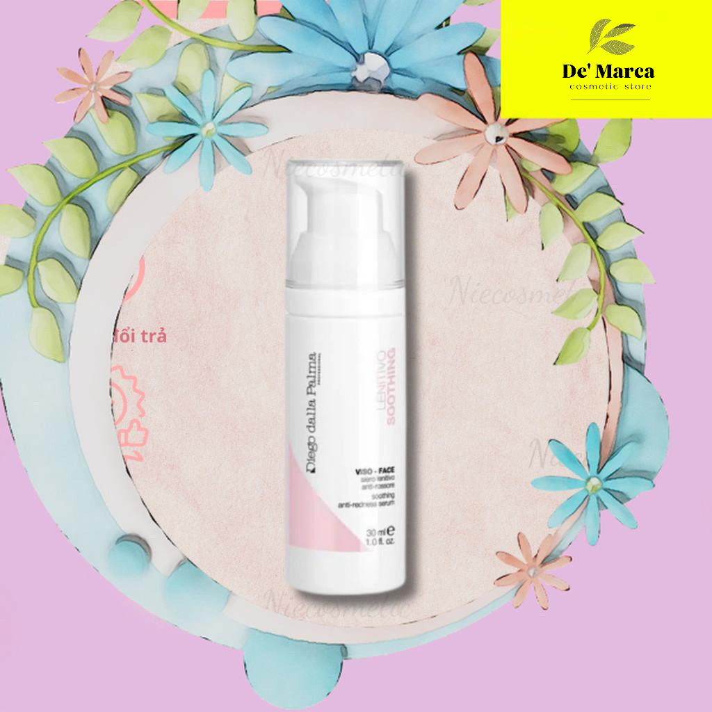 Serum làm dịu giảm đỏ phục hồi cho da nhạy cảm, mao mạch Soothing Anti-Redness Serum 30ml (Diego Dal