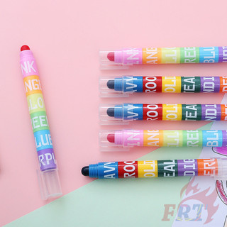 ❀ Bút Highlighter nối ❀ 6 Màu / 12 Màu Bút Huỳnh Quang Chắc Chắn Văn Phòng Phẩm Sinh Viên Đồ Dùng Học Tập