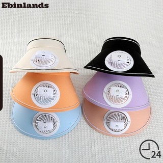 Mũ chống nắng quạt EBINLANDS, có quạt Mũ Panama thoáng khí, Vành rộng ngoài trời có thể điều chỉnh Mũ đi biển mùa hè Cắm trại đi bộ đường dài