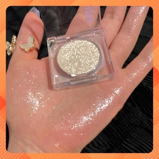 Phấn nhũ mắt đơn sắc SVMY ánh nhũ lấp lánh highlighter Tone Trắng