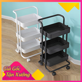 [ TACO ] Kệ xe đẩy spa khung sắt khay nhựa chắc chắn cứng cáp đựng đồ nail để đồ nhà bếp gọn gàng có bánh xe di chuyển