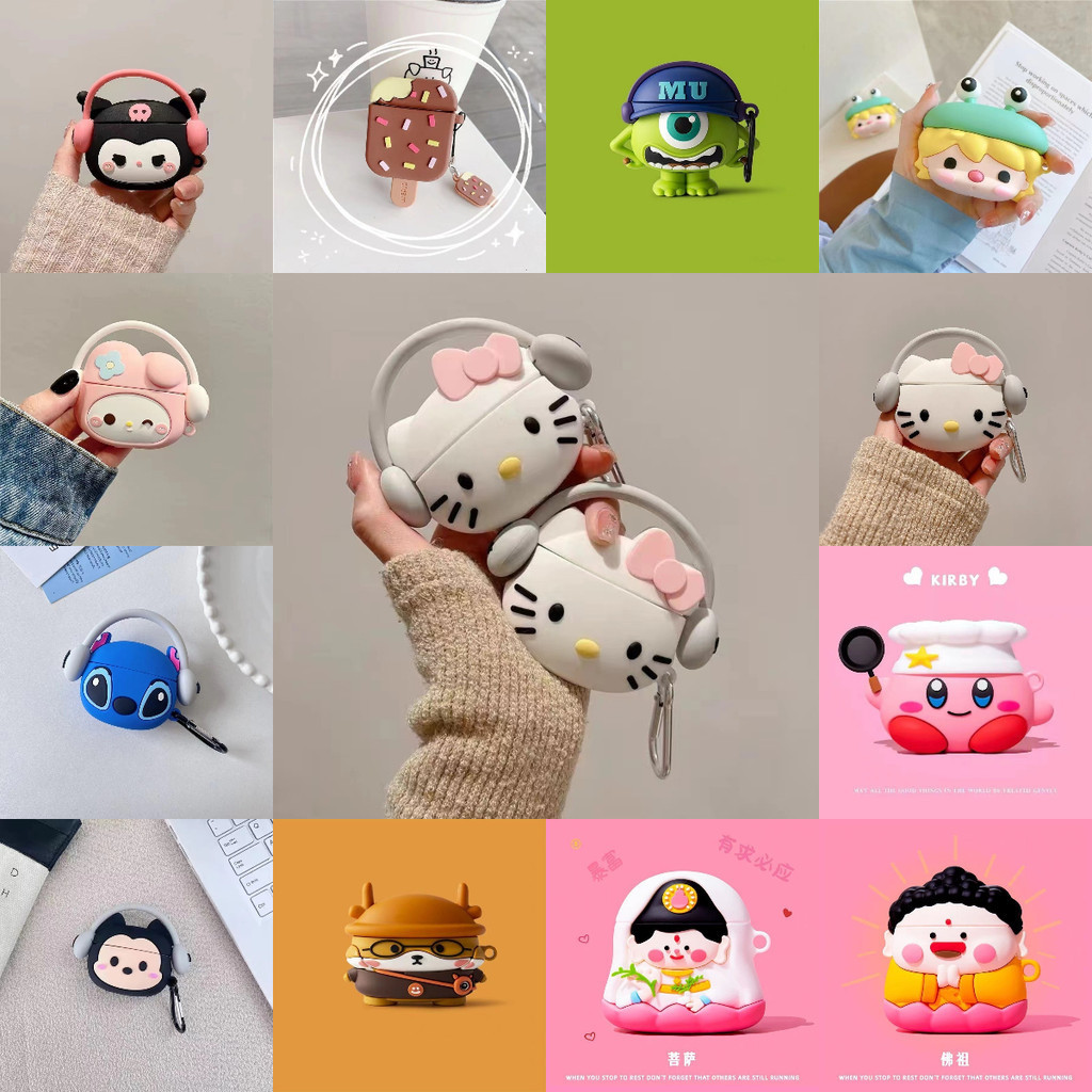 Cho Disney LF-918 ốp tai ng Case Dành Cho Tai Nghe Họa Tiết Silicon Mới Phật Quan Âm