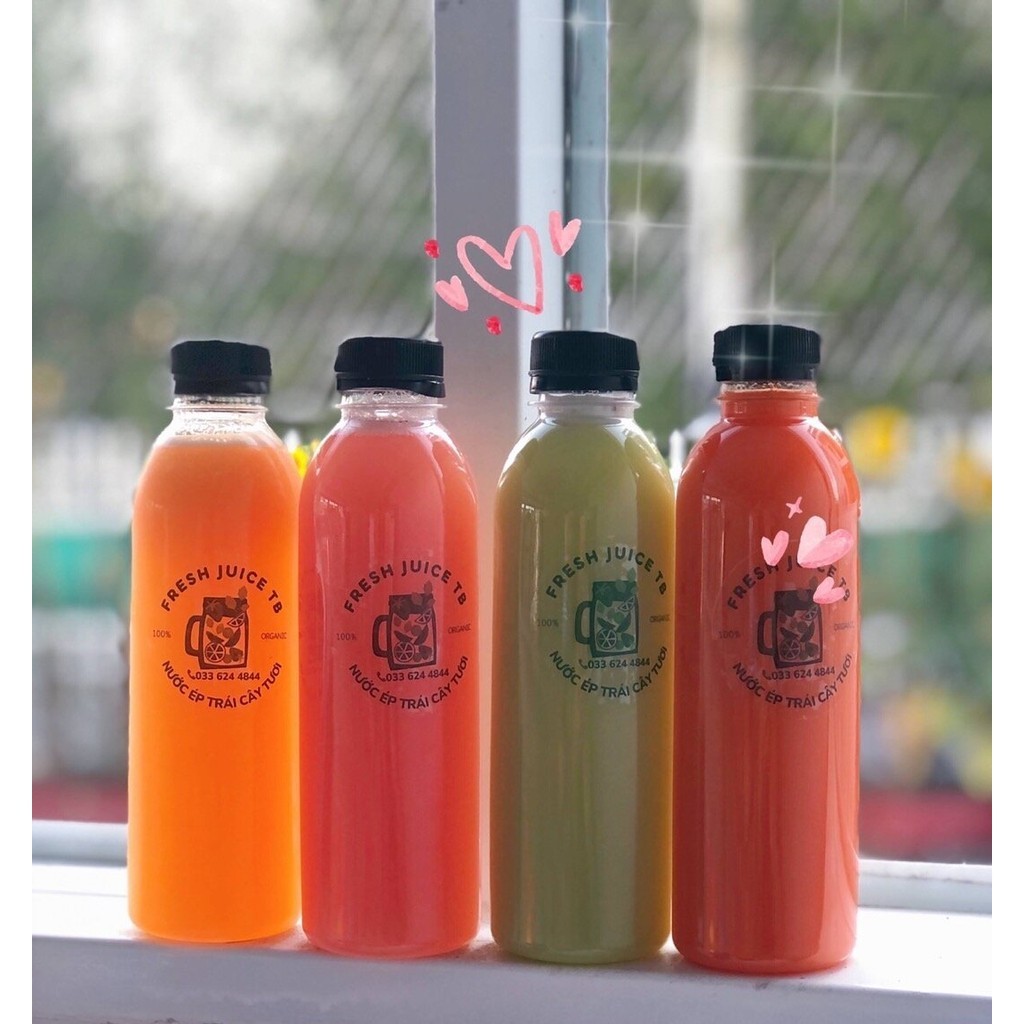 SET 50 Chai nhựa tròn 300ml cổ 30 chuyên đựng cafe nước ép, sữa, sản phẩm tets ( Hàng loại 1)