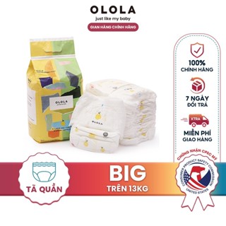 Tã/Bỉm Quần Cao Cấp OLOLA Skin Fit Size XXL 18 Miếng Hàn Quốc Cho Bé, Mỏng Nhẹ, Mềm Thoáng, Thấm Hút Nhanh