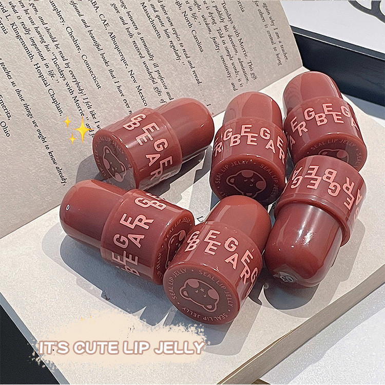 Son môi Derf Jelly Lip Glaze Trang điểm lâu trôi Son bóng chống thấm nước | BigBuy360 - bigbuy360.vn