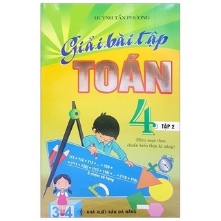 Sách - giải bài tập toán 4 - tập 2