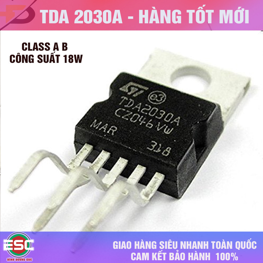 IC âm thanh TDA2030 TDA2030A TDA 2030 MỚI HÀNG CHẤT LƯỢNG ÂM THANH
