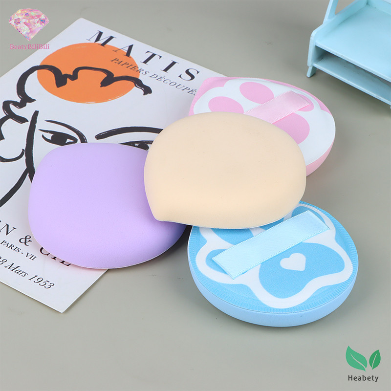 Heabety Trang Điểm Bọt Biển Puff Air Cushion Lớn Marshmallow Foundation Mềm Mại Mặt Trang Điểm Bộ Dụng Cụ Mới