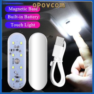 Opovcom Tự động cảm ứng - đèn đầu Đèn trang trí Cảm ứng - đèn Nội thất Đèn trần ô tô Đèn đọc sách trên nóc Đèn sạc USB Đèn ngủ Cửa ô tô Đèn nóc Dòng chảy nhỏ