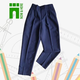 Quần đồng phục học sinh cấp 1, cấp 3, có SIZE ĐẠI 80kg - Quần tây nam, lưng thun nữa sau - NH Shop