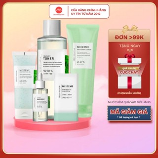 Toner Meideme Green Salvia Treatment 200ml - nước cân bằng da thuần chay giảm mụn lành tính meideme