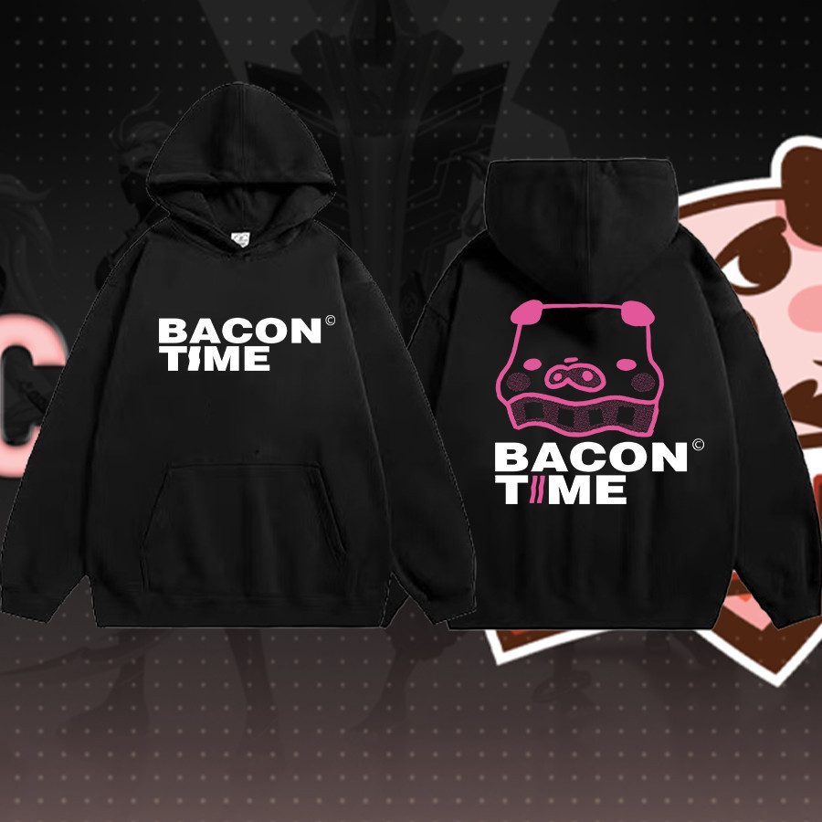 2025 Bacon Time Championship TEE AIC hoodie 004 Vải có thể mặc cả nam và nữ đều thoải mái khi mặc. K