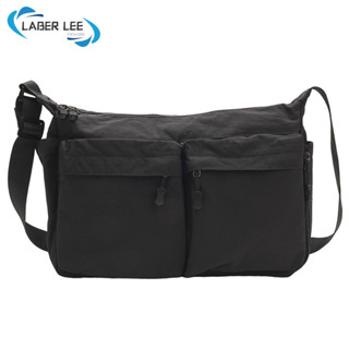 Lee Unisex Giải Trí Túi Đeo Vai Nhiều Túi Messenger Túi Đeo Vai Dung Tích Lớn Nylon Máy Tính Bảng Netbook Ô