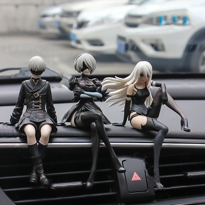 Nier: automata Ver1.1A 2B Yorha No. 2 9S Loại B 9S Cao Cấp Chokonose Nhân Vật Hành Động Đồ Chơi Sưu 