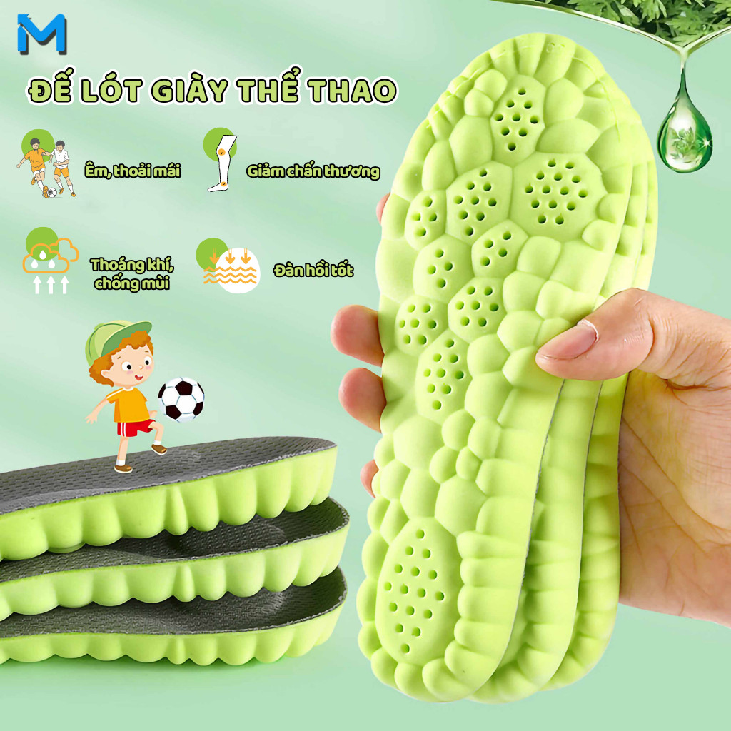 Đế giày thể thao nam nữ chất lượng cao, khử mùi, thoáng khí, kháng khuẩn, đế giày thể thao 4D